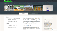 Desktop Screenshot of bisakimia.com
